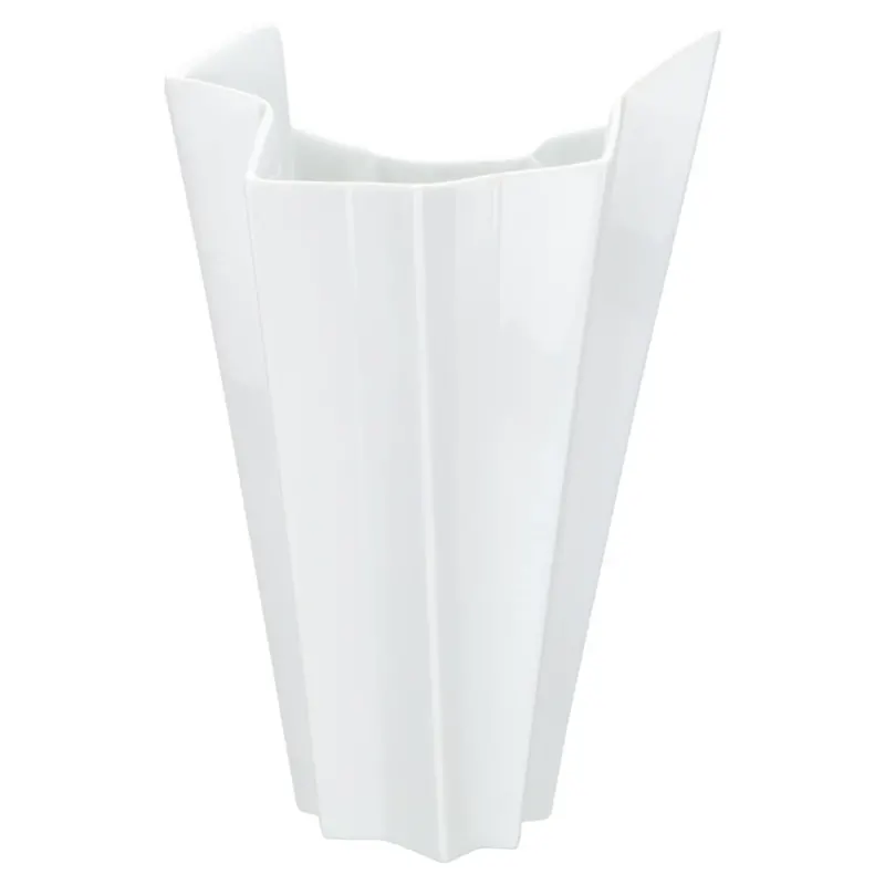 Vase groß Sternenform Modell 6063 weiß