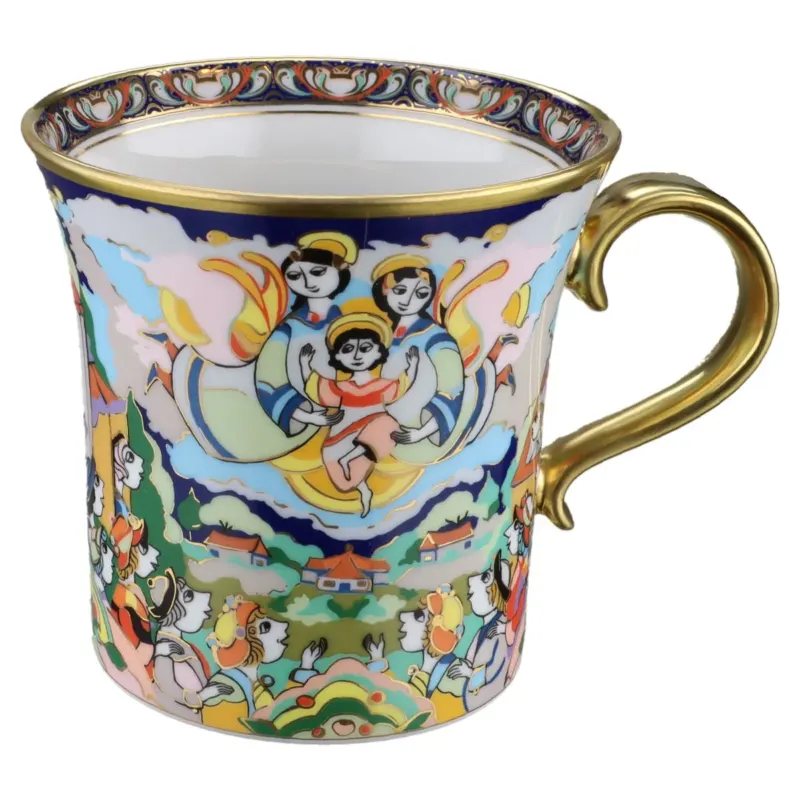 Kaffeetasse mit Untere Alle Jahre wieder 2005 in OVP