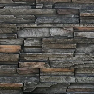 Küchenrückwand-Alte dunkle Steinwand Textur