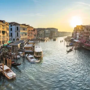 Küchenrückwand-Kanäle von Venedig - Italien