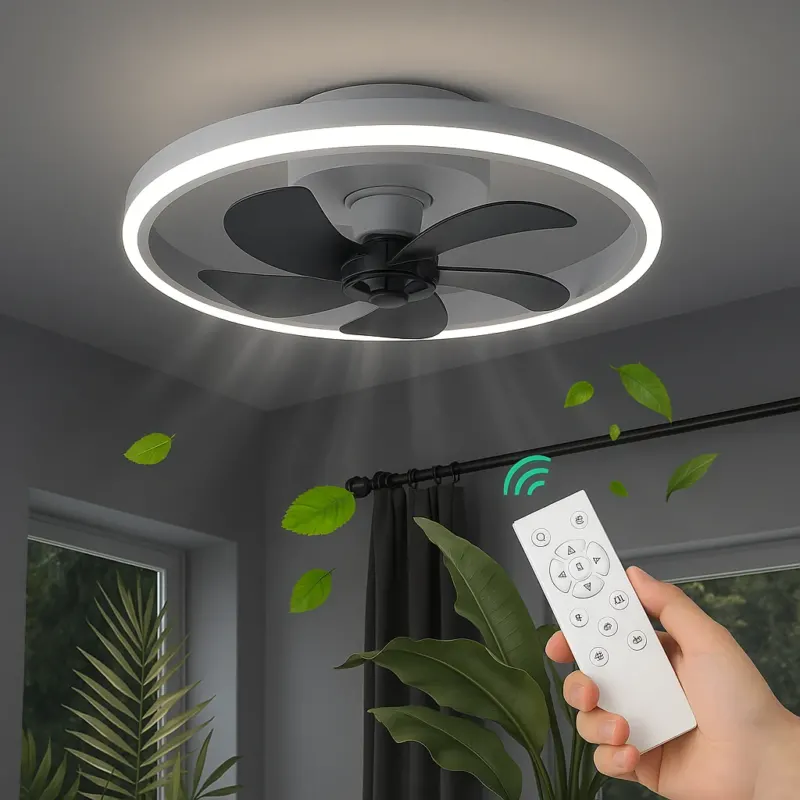 Aura Silent LED Ceiling Fan Lamp - Image 0
