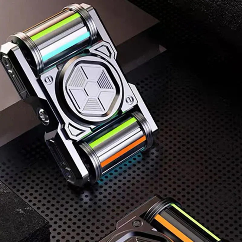 Mini Metal Anti-Stress Fidget Spinner - Image 0