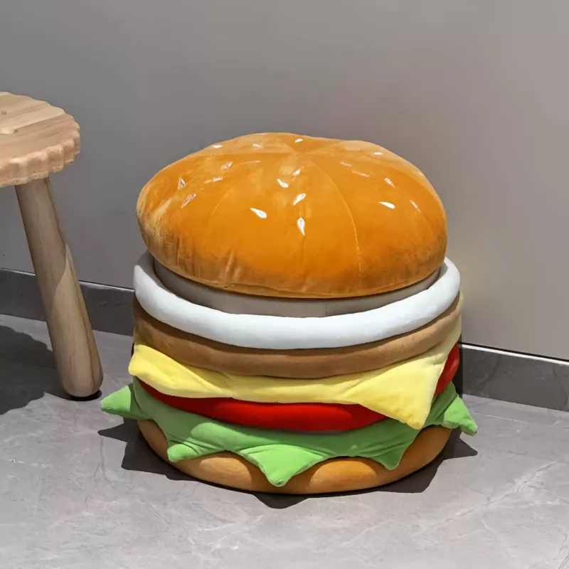 Hamburger Ottoman Space Organizer Chair - Image 0
