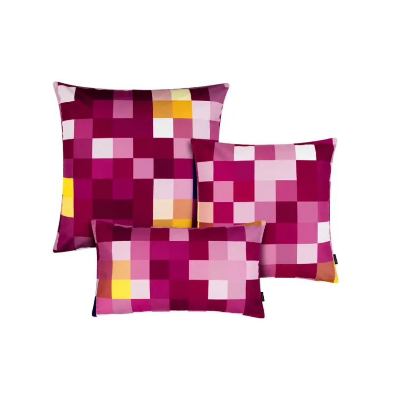 PIXEL CUSHION MERCURY - schmales Kissen - 30x50 cm - 100% Trevira CS | Cristian Zuzunaga
