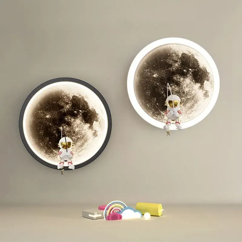 Astronaut On The Moon Wall Light - Image 0