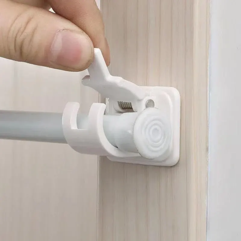 Self Adhesive Curtain Rod Holder - Image 0