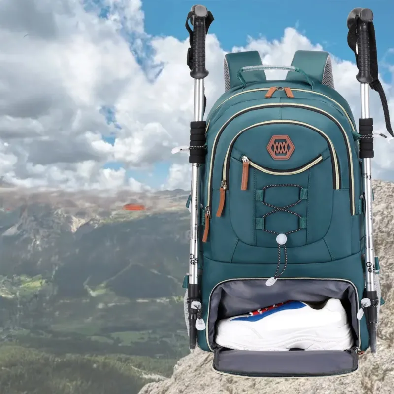 All-Weather Waterproof Large Capacity Hiking Backpack - Image 0
