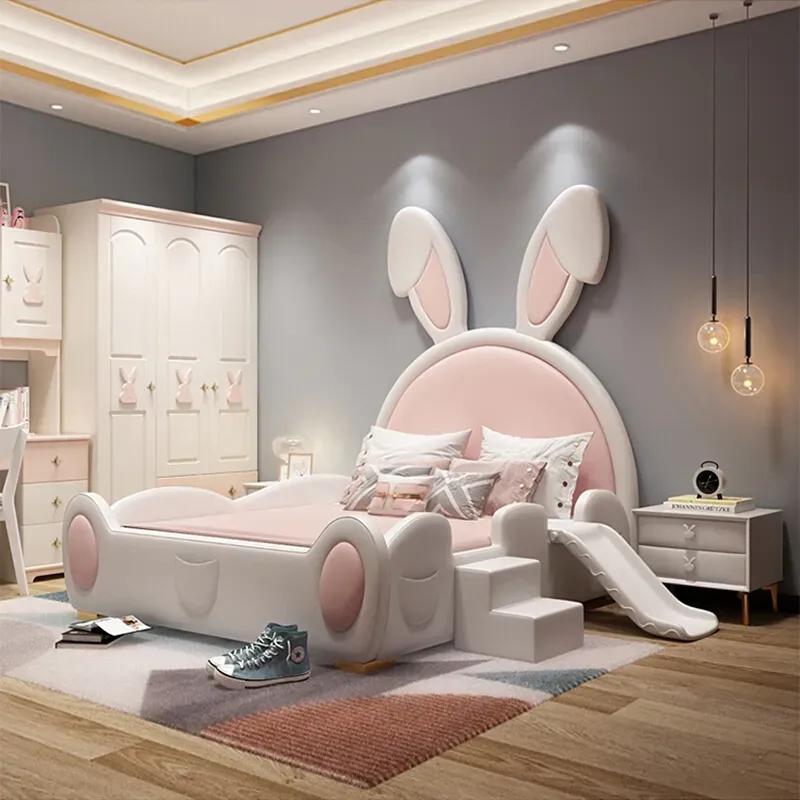 Dreamy Rabbit Cozy Designer Kids Bed - Image 0