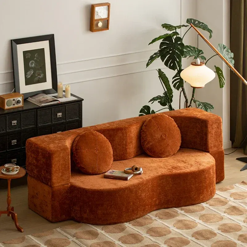 Dual-Mode Foldable Minimalist Sofa Bed - Image 0