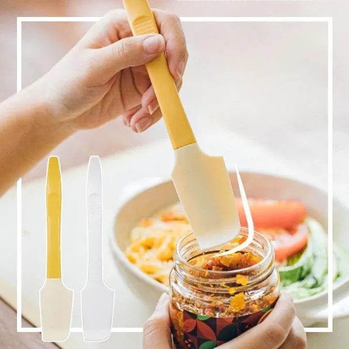 Silicone Mini Jar Scraper Bake Master Spatula - Image 0