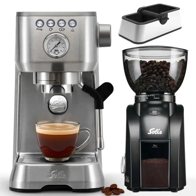 Solis_Barista Perfetta Plus (Typ 1170) v2, silber_silber