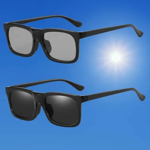 Quick Color Change Driving Sunglasses - Image 0