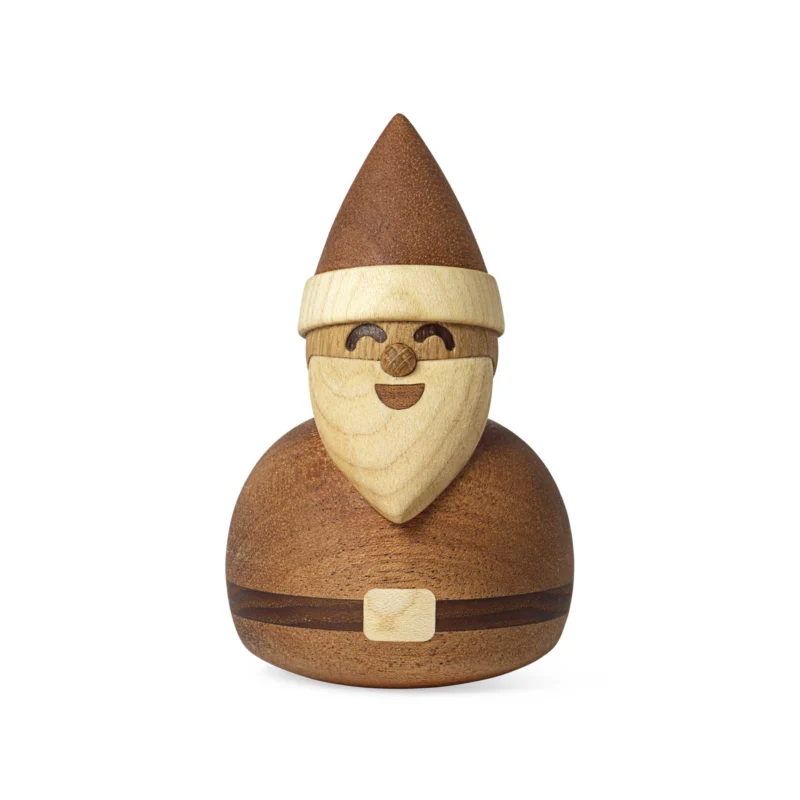 Holz-Weihnachtsmann Santa – Eiche · 11 cm | Spring Copenhagen
