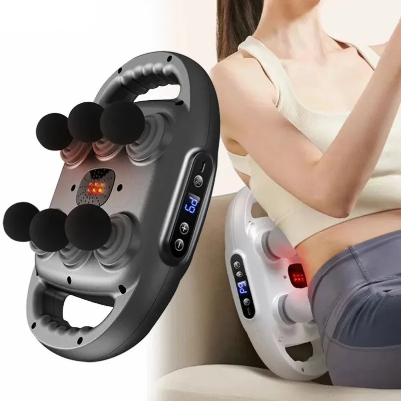 Six-Head Muscle Relief Massager Gun - Image 0