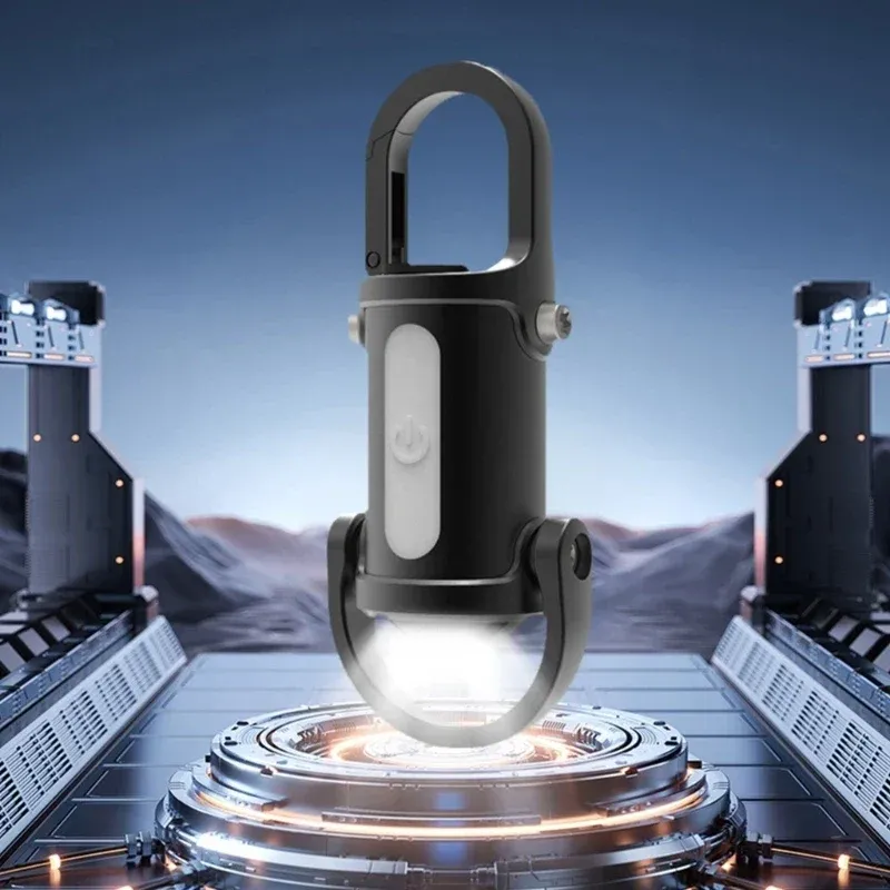 LED Pocket USB Rechargeable Keychain Light - Image 0