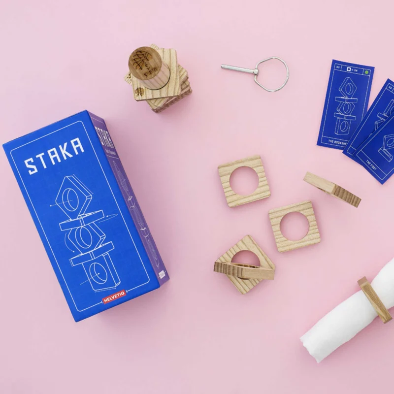 STAKA | STAPEL-GESCHICKLICHKEITS-SPIEL | Helvetiq - Charles & Marie