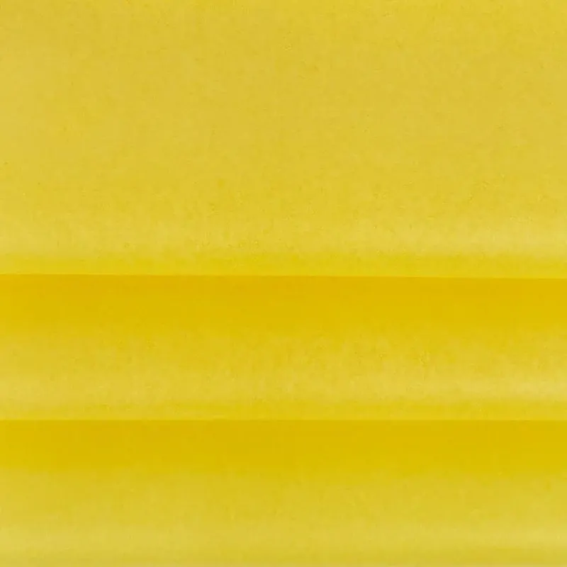 Tissue paper - Plain 75x50cm Yellow