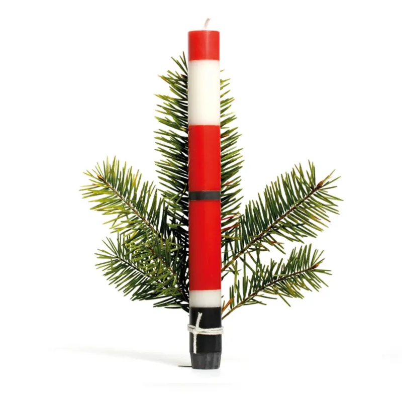 Stabkerze Weihnachtsmann – Stearin | not the girl who misses much