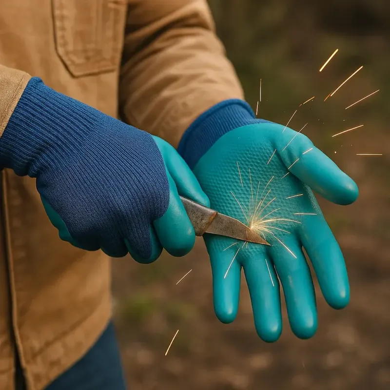 Tough Task Cut Resistant Industrial Work Gloves - Image 0