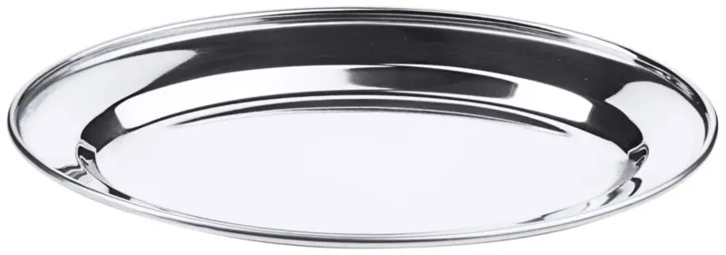 Edelstahl Bratenplatte oval 25 cm - CPGASTRO