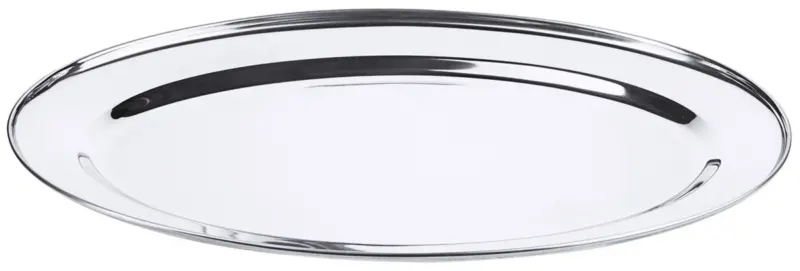 Edelstahl Bratenplatte oval 45 cm - CPGASTRO