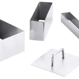 Schaumspeisenform rechteckig 5 cm x 5 cm - CPGASTRO