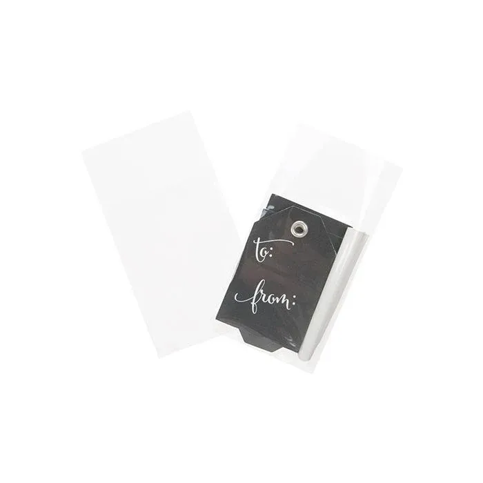 Plastic Bags 6.9x9.1cm Transparent Peel and Seal