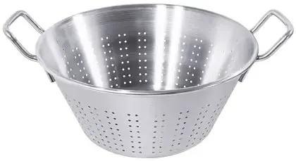 Edelstahl Seiher mit Füßchen 36 cm - CPGASTRO