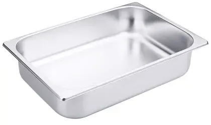 Edelstahl Eisbehälter breit 8 cm - CPGASTRO
