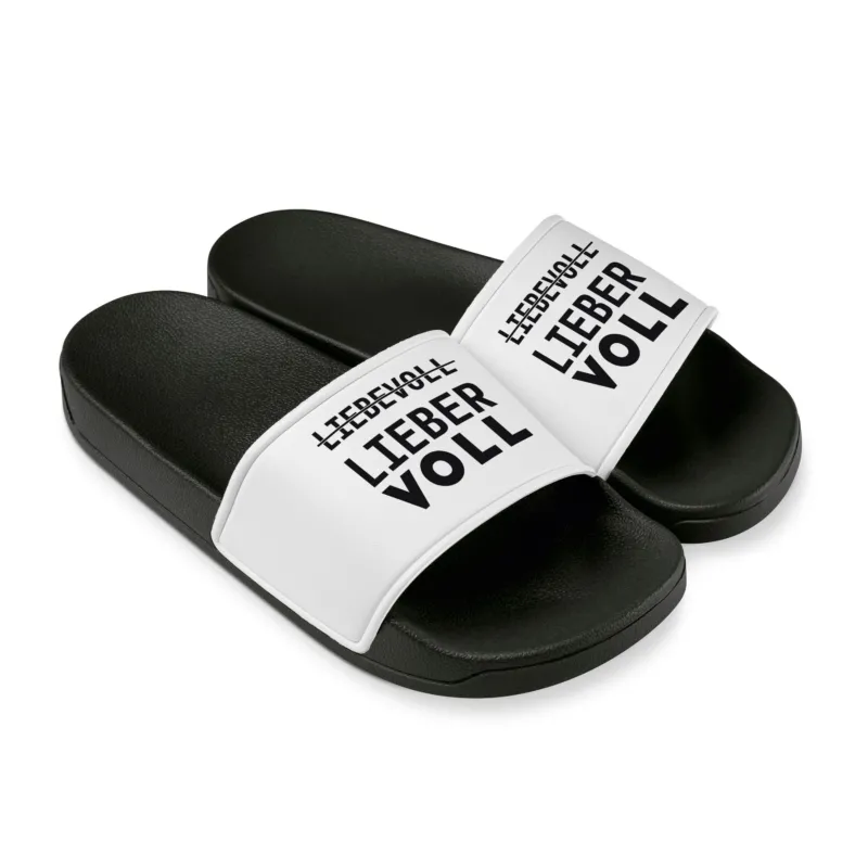 Bild: Badeschuhe - Liebevoll - Lieber voll.