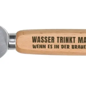 Bild: Flaschenöffner - Wasser trinkt man erst, wenn es in der Brauerei war!.