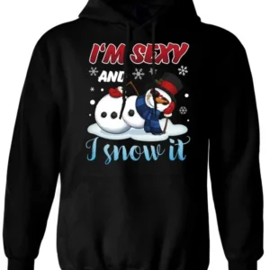 Bild: Hoodie - I'm sexy and I snow it (Schneemann).