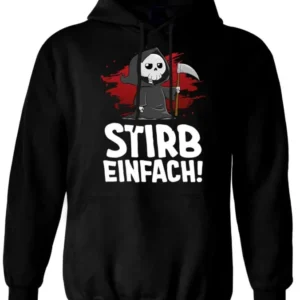 Bild: Sensebald Hoodie - Stirb einfach!.