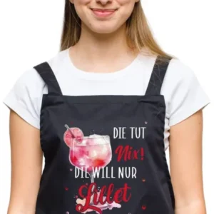 Bild: Kochschürze - Die tut nix! Die will nur Lillet..