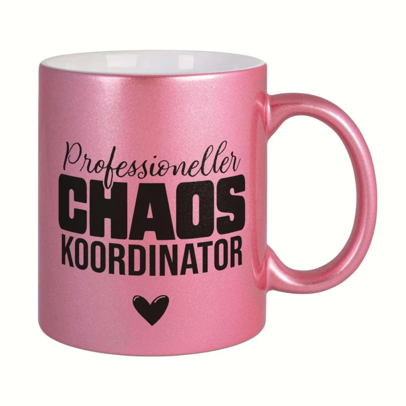 Tasse - Professioneller Chaos Koordinator - Metallictasse