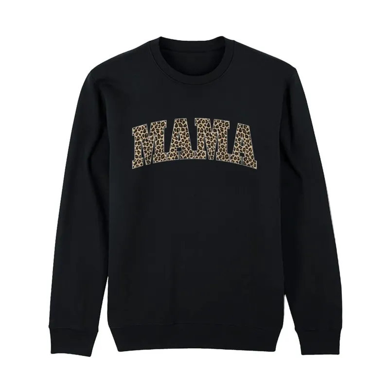 Bild: Pullover - Mama (Leoparden-Muster).