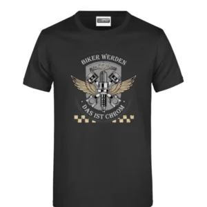 Bild: T-Shirt - Biker werden nicht grau das ist Chrom.