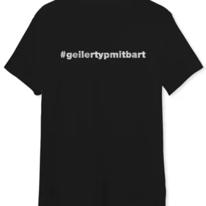 Bild: T-Shirt Herren - #geilertypmitbart.