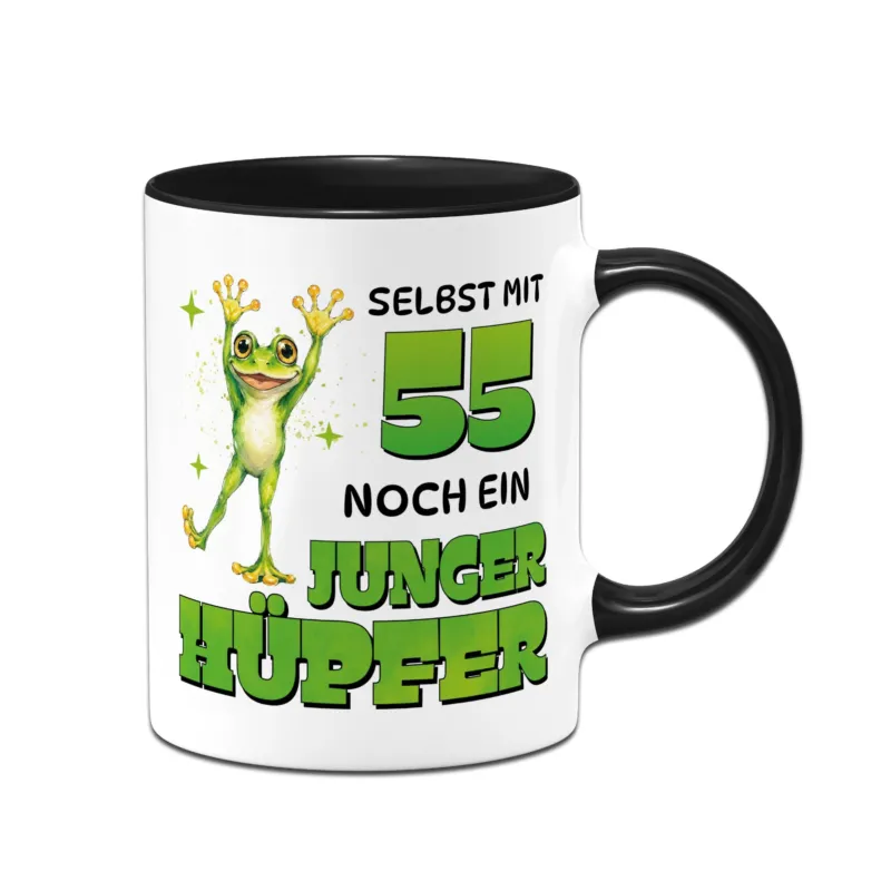 Bild: Tasse - Selbst mit 55 noch ein junger Hüpfer.