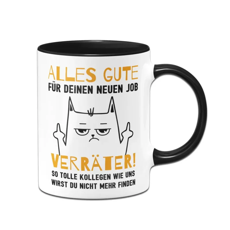 Bild: Tasse - Alles Gute für Deinen neuen Job Verräter!.