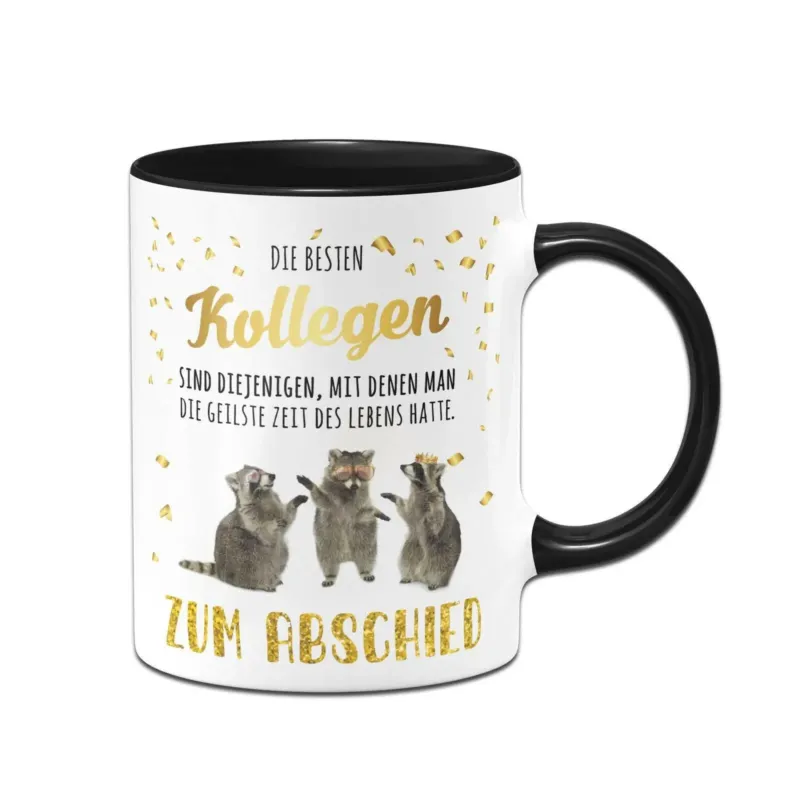 Bild: Tasse - Die Besten Kollegen - Zum Abschied.