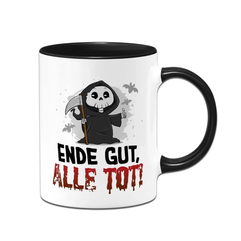 Bild: Sensebald Tasse - Ende gut, alle tot!.