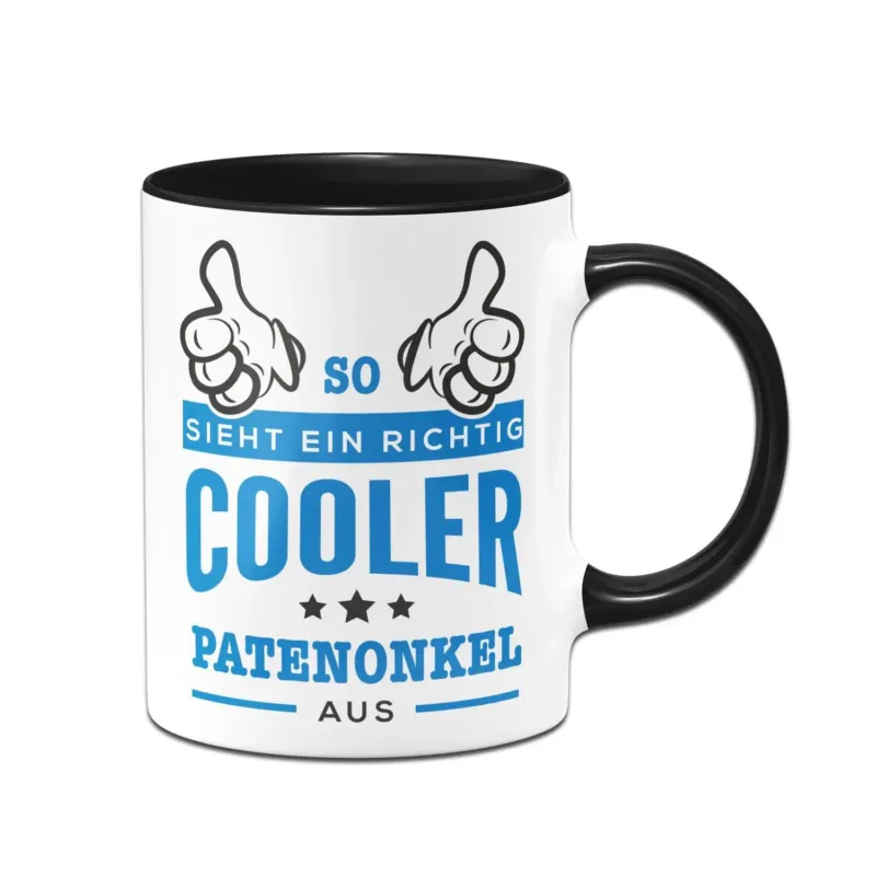 Bild: Tasse - So sieht ein richtig cooler Patenonkel aus.