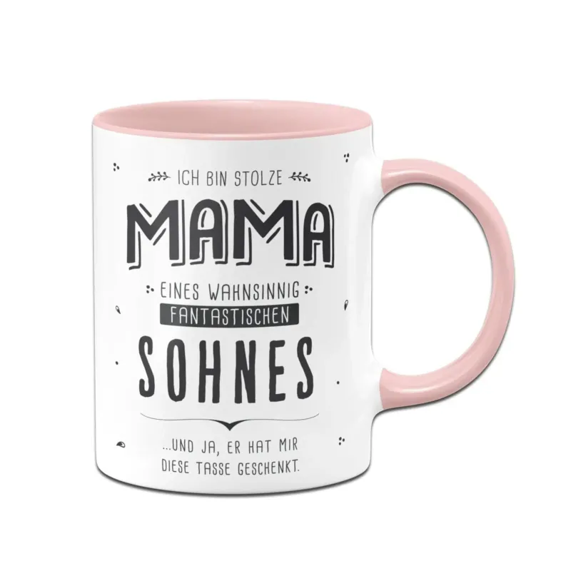 Bild: Tasse - Stolze Mama eines fantastischen Sohnes - V2.