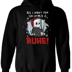Bild: Sensebald Hoodie - All I want for Christmas is Ruhe! (Weihnachten).