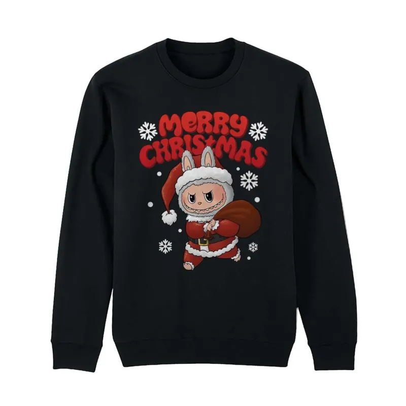 Bild: Weihnachtspullover - Grinsemonster - Merry Christmas.