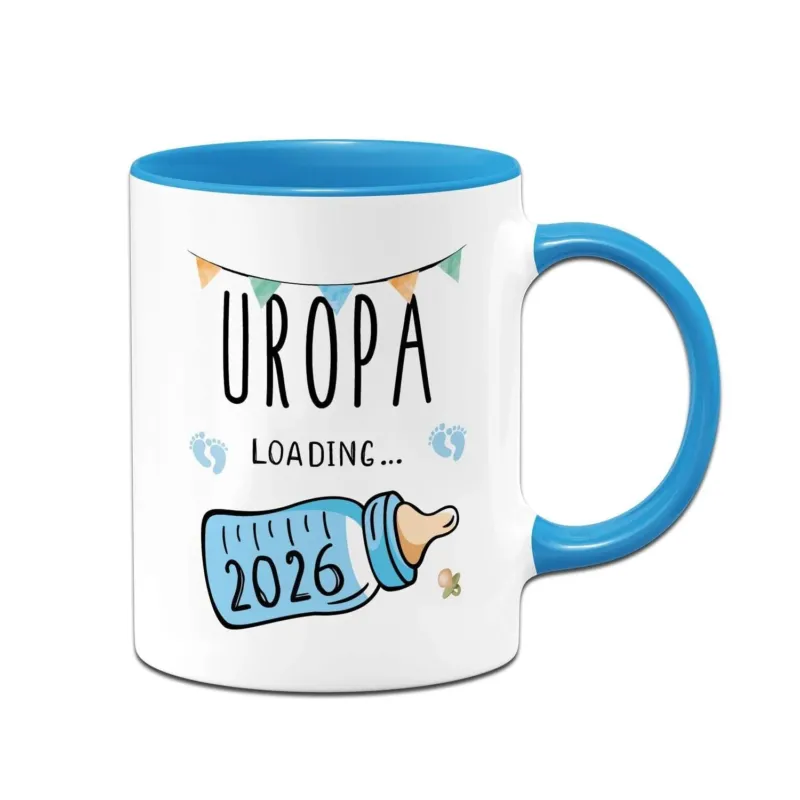 Bild: Tasse - Uropa loading mit Babyflasche (2026).