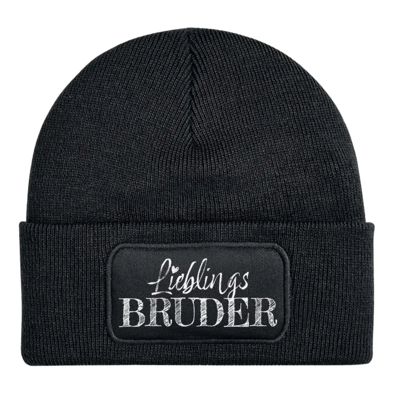 Bild: Beanie Mütze - Lieblings-Bruder.
