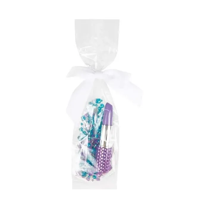 Plastic Bags 6.4x5.1x24.8cm with side gusset
