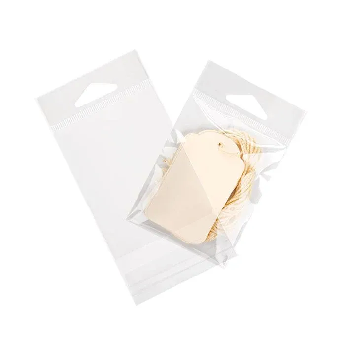 Headerbags 7x8.9cm Reclosable and Crystal Clear